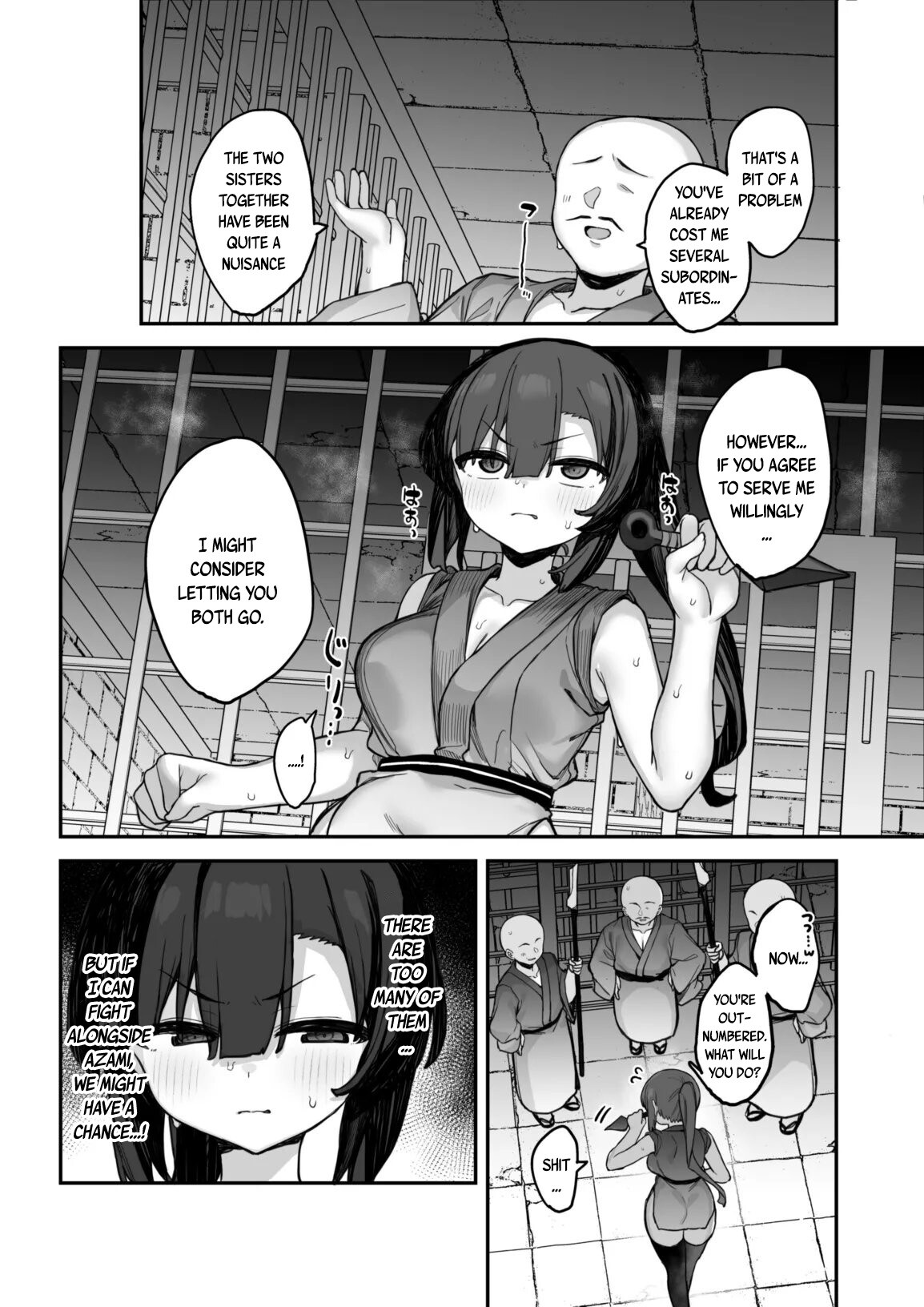 Hentai Manga Comic-Until The Female Ninja Azami Falls 3-Read-10